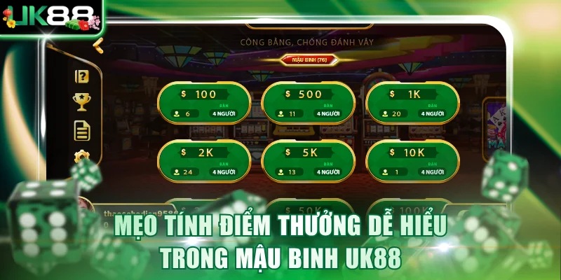Hướng dẫn tính điểm trong Binh Xập Xám